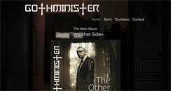 Desktop Screenshot of gothminister.com